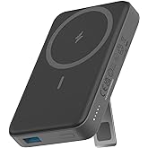 Anker Nano Batterie Externe Certifiée Qi2 15W Magnétique Ultra-Fine 5000 MAh, Rapide, Ergonomique Et Compatible MagSafe, Uniquement Pour IPhone 16 Pro Max /15/14/13/12
