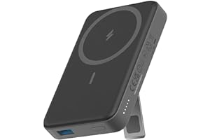 Anker Batterie Externe iPhone, 633 Batterie Magnétique 10000 mAh, Chargeur Induction Portable Pliable pour iPhone 13/13 Pro/13 Pro Max/12/12 Pro et 12 Pro Max(Noir)