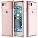 Produktbild iPhone 8/7 Hülle, ROCK Parfüm-Flasche Serie Telefon-Kasten[Ultra dünn][Schlanke Passform][Stoßfest][PC+TPU][Transparent][Drop Schutz] für Apple iPhone 8/7 - Rosa