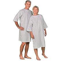 ZOLLNER Chemise Patient à Chevauchement Arrière - Manches Longues