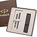 Produktbild PARKER Schreibset IM Gunmetal C.C. mit Laser-Gravur Füllfederhalter und Kugelschreiber im großen Geschenk-Etui