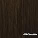 S-noilite 16" 18" 20" 22" 8PCS Silky Clip In Human Hair Extensions 100% Remy Real Human Hair Straight Various Colors for Women Beauty (18inches 70g, 04# Medium Brown)