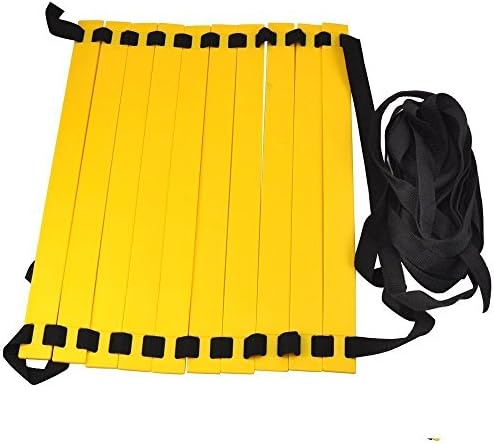 Nalmatoionme 5M 10-rung Football Agility Ladder For Speed Sports Fitness Training Fast Footwork