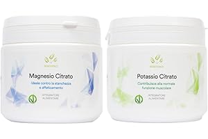 Benessence - Poudre soluble citrate de potassium + citrate de magnésium - 2 boîtes de 500 g
