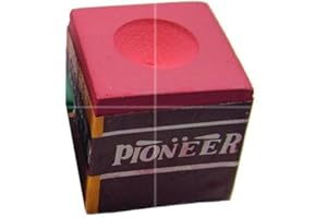 CLUBKING LTD Snooker and Pool Pioneer Red Chalk, Box of 12