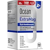 Orzax Ocean ExtraMag &Uuml;&ccedil;l&uuml; Magnezyum Kombinasyonu 90 Tablet | Beslenme Desteği