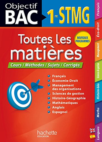 Objectif Bac Toutes les matières 1re STMG en ligne