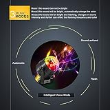 AOMEES Discokugel Disco Lichteffekte LED DiscoLicht Partylicht Disco Beleuchtung Partybeleuchtung Party licht Discolicht Bühnenbeleuchtung- 7 Farbe RGB Led Effekt DJ Licht Diskokugel Lampe für Disco, Geburtstag party,Xmas,Hochzeit, KTV, Weihnachten, Weihnachtsgeschenk ,Geschenk des neuen Jahres,Halloween,Zimmer, Bar,Bühne,Karaoke,Schlafzimmer,Club, Partei,Draussen(mit Fernbedienung) - 3
