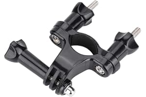 Topiky Action Camera zestaw uchwytów na rower, przenośny uchwyt na kierownicę rowerową, uchwyt rowerowy 1,9-3,5 cm, kierownica rowerowa, kij narciarski, kij wspinaczkowy do XiaoYi