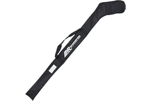 LINGSFIRE Feldhockeyschläger-Tasche, Schwarze Eishockey-Tasche mit Zwei Schulterstreifen, Hockeyausrüstungstasche für Männer, Frauen und Erwachsene, leichte Hockeyschläger-Zubehör