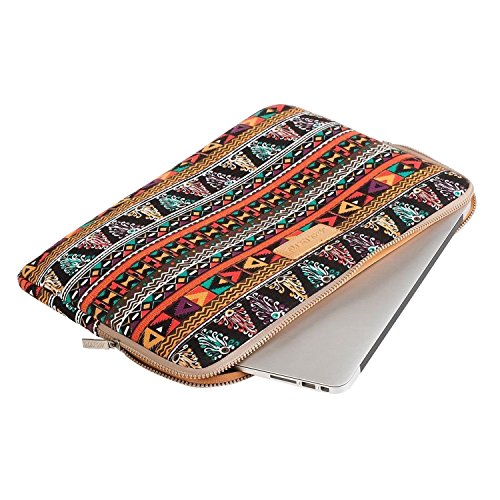 MOSISO Böhme Stil Canvas Gewebe Hülle Laptop Sleeve Tasche Beutel für 11-11,6 Zoll MacBook Air, Ultrabook Netbook Tablette, Phönix - 2