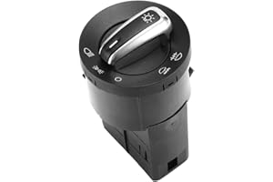 Outbit Steuerschalter für Autoscheinwerfer-Nebelscheinwerfer, Ersatzteile für Nebelscheinwerferschalter 3BD941531A 1C0941531A 6R0941531