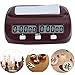 Produktbild judao Schachspieluhr,Multifunktions -Display Schachuhr, Genaues Timing Digital Schachuhr Countdown Uhr Timer