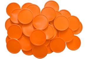 Monete/monete di consumo Blanco di Combicraft Orange - diametro 29mm - 500 pezzi - Terno per festival, eventi e catering