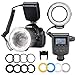 Price comparison product image Neewer 48 Macro LED Ring Flash Bundle with LCD Display Power Control,Adapter Rings and Flash Diffusers for Canon 650D,600D,550D,70D,60D,5D Nikon D5000,D3000,D5100,D3100,D7000,D7100,D800,D800E,D60