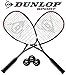 Produktbild Dunlop Squashset: 2 x BLACKSTORM POWER Squashschläger + 2x Hülle + 2x Squashball 2*