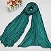 Produktbild Bali Garn Schals Einfarbig Baumwolle Kinder Schals Candy Farbe Damen Schals,A,50 * 180cm