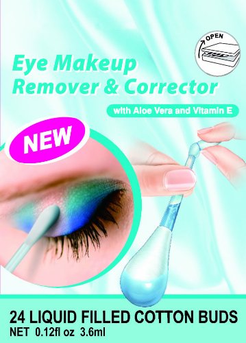 Amirose Eye Makeup Remover and Corrector (24 Liquid filled buds)