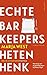 Produktbild Echte barkeepers heten Henk