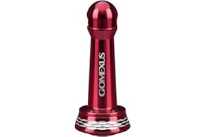 GOMEXUS Fishing Reel Stand For Shimano Stradic CI4+ Stradic FK FJ FL 1000-4000 and Daiwa 06 09 12 15 Emeraldas 19 Certate LT Protect Spinning Reel Metal 42mm 48mm