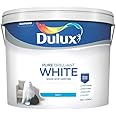 Dulux Matt Emulsion Paint for Walls and Ceilings - Pure Brilliant White 10L