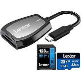 Lexar LRW470U USB Type-C &Ccedil;ift Yuvalı Kart Okuyucu