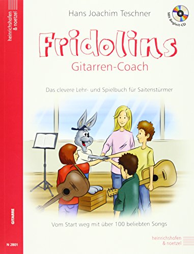 Fridolins Gitarren-Coach mit CD: Das clevere Lehr-und Spielbuch für Saitenstürmer