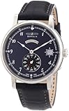 Zeppelin Damen-Armbanduhr Nordstern Analog Quarz Leder 75433