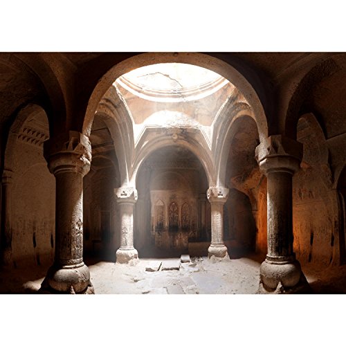 Fototapete Tempel 396 x 280 cm – Vliestapete – Wandtapete – Vlies Phototapete – Wand – Wandbilder XXL – !!! 100% MADE IN GERMANY !!! Runa Tapete 9115012a - 6