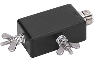 TBEST 9 1 Unun 91 Balun Antena Alimentada por Extremo Recibir Alimentación de Alta Potencia Hf Antenas de Radio Portátiles de Onda Corta Radios Usadas Jamón Conector de 50 Ohm