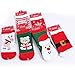 Toddler Baby Boy Girl Christmas Socks Gifts (1-3Y, Santa Claus Print)