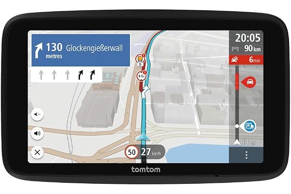 TomTom GPS Poids Lourds GO Professional 2ème génération (6 Pouces, Ecran Tactile capacitif, Carte Europe 49, et Infos trafic en Temps réel conçu pour Poids Lourds, Cars, Bus et Grands véhicules)