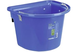 Kerbl 328052, Mangiatoia con Staffa di Montaggio e smontaggio, con Maniglia