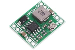 DollaTek MP1584EN Ultra pequeño CC-CC de Potencia 3A Descender módulo Ajustable Buck convertidor de 24V a 12V 5V 9V 3V para Arduino