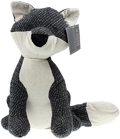 Fox Design Soft Fabric Door Stop Doorstop Stopper Weight (Brown)