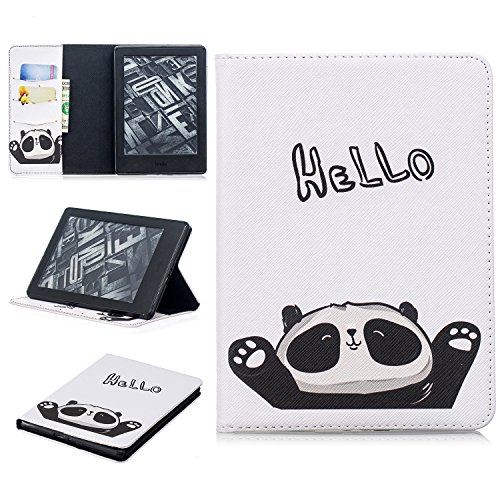 Funda® 3D Relief Patterns Flip Wallet Case for Amaon Kindle (8th Generation 2016 Release) (Pattern 4)