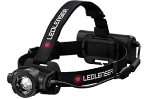 Ledlenser H15R Core pannlampa LED, 2500 lumen, laddningsbar med litiumbatteri, vattentät IP67, fokuserbar, steglöst dimbar, Constant Light, ljusräckvidd 250 m, USB magnetladdningskabel, Headlamp