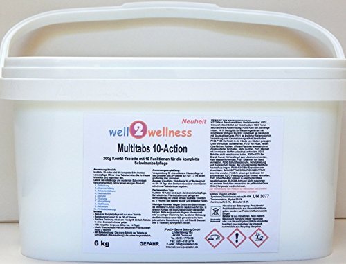 Chlortabletten Multitabs 10-Action 200g mit 10 Funktionen – 6,0 kg - 2
