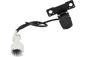 Asixxsix Auto-Rückfahrkamera, IP68 wasserdichte Rückfahrkamera 95760 A2100 Sicherheits-Einparkhilfe-Kamera für Santa Fe 2013–2016, für KIA CEED 2012–2016, Rückfahrkamera, Asixxsixpdr3zvucmt