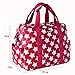 LCY Baby Nappy Changing Diaper Travel Bag Red