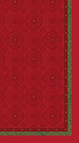 Preisvergleich Produktbild Weihnachts Mitteldecke Festive red - 84 x 84 cm