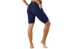 LAPASA Short de Sport & de Yoga Femme Legging Court Cycliste Fitness Gym Pilates Taille Haute Gainant Amincissant L52A1/B1