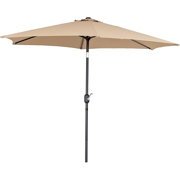 Ombrellone Da Giardino Outsunny 2x1.3m - Inclinabile, 4 Stecche Alluminio, Poliestere 160g/m² - Foto 5