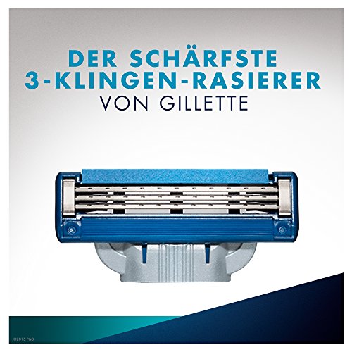 Gillette Mach3 Turbo Rasierklingen Für Männer, 12 Stück - 2
