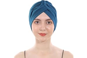 Luminary Turbane für Frauen, weicher Turban, Kopfbedeckung, plissierte Beanie-Mütze, Haarausfall-Hut
