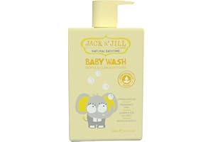 JACK N' JILL ................. SINCE 1949 Jack N' Jill Baby Wash,Natural, Fragrance Free, Suitable For All Ages, 300ml