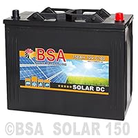BSA Solarbatterie 12V 150Ah Wohnmobil Versorgungsbatterie Solar Boot Batterie 140AH 130Ah