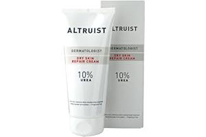 ALTRUIST. Dermatologist Dry Skin Repair Cream 10% Urea – Medical grade moisturiser with Glycerin and Urea by Dr Andrew Birnie, suitable for sensitive skin – 200 ml