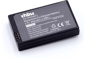 vhbw Batterie Compatible avec Parrot Airborne Cargo Drone, Hydrofoil, Jumping Sumo Drone (600mAh, 3,7V, Li-polymère)