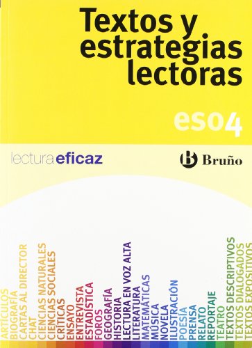 Textos y estrategias lectoras 4 ESO (CastellanoMaterial ComplementarioTextos Y Estrategias Lectoras)97884216602